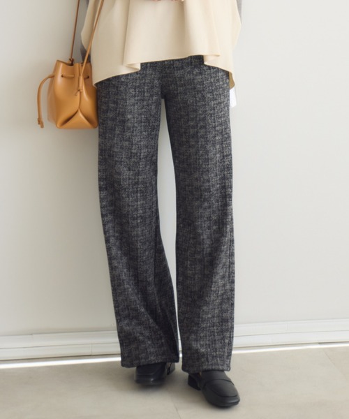 KATHARINE ROSS（キャサリンロス）の「【KATHARINE ROSS】極暖ふわふわ裏シャギーパンツ（その他パンツ・レディース・ネイビー/ブラック/チャコールグレー・MEDIUM/LARGE）」の3枚目の写真