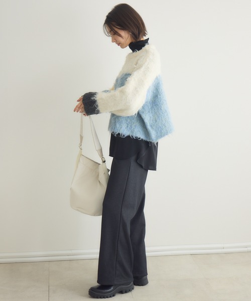 KATHARINE ROSS（キャサリンロス）の「【KATHARINE ROSS】極暖ふわふわ裏シャギーパンツ（その他パンツ・レディース・ネイビー/ブラック/チャコールグレー・MEDIUM/LARGE）」の13枚目の写真