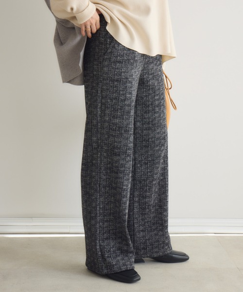 KATHARINE ROSS（キャサリンロス）の「【KATHARINE ROSS】極暖ふわふわ裏シャギーパンツ（その他パンツ・レディース・ネイビー/ブラック/チャコールグレー・MEDIUM/LARGE）」の9枚目の写真