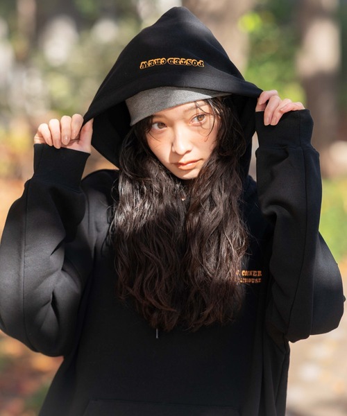 NewJeans CokeSTUDIO パーカー (黒) XL newjeans BUNNIES CLUB HOODIE black パーカー NewJeans ジップ