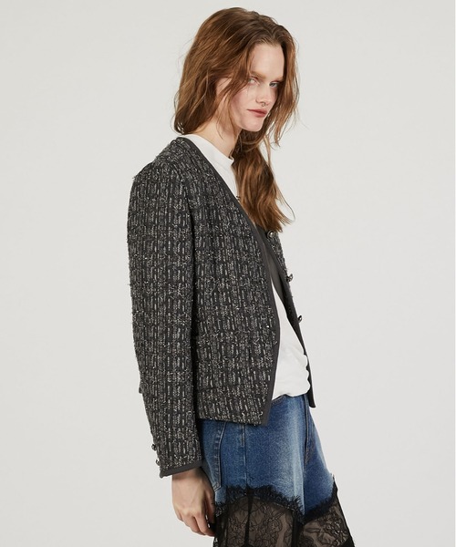 PRANK PROJECT（プランクプロジェクト）の「ツイードジャケット / Tweed Jacket（その他アウター・レディース・グレー/ブラック/アイボリー・FREE）」の19枚目の写真