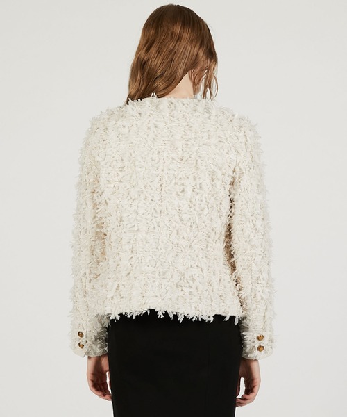 PRANK PROJECT（プランクプロジェクト）の「ツイードジャケット / Tweed Jacket（その他アウター・レディース・グレー/ブラック/アイボリー・FREE）」の14枚目の写真