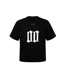 CHILLSA（チルサ）の「Infinity Over Fit Short Sleeve_Black（Tシャツ/カットソー）」