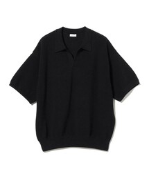 crepuscule（クレプスキュール）の「crepuscule   Co Ra Moss Stitch Skipper（ポロシャツ）」