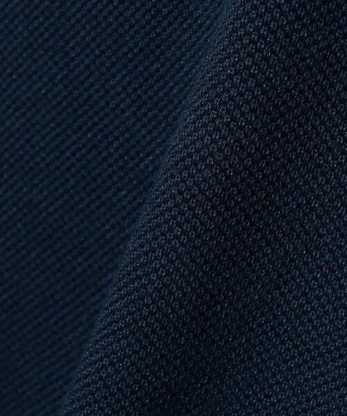 crepuscule（クレプスキュール）の「crepuscule / Co/Ra Moss Stitch Skipper（ポロシャツ・メンズ・ブラック/ネイビー・M/XL/L）」の12枚目の写真