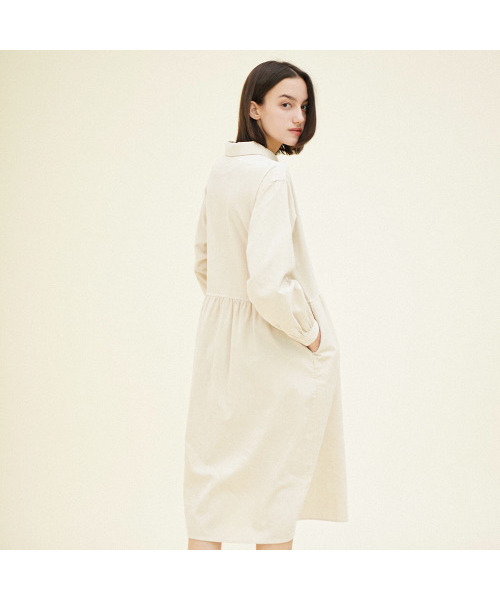 CHIQUITA(チキータ)の「プルオーバーワンピース(コーデュロイ)クリーム244201SCR(ワンピース・レディース・その他・SMALL/MEDIUM)」の4枚目の写真