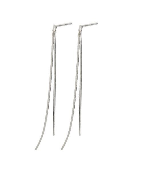 CHARMY(チャミ)の「925 silver double drop earrings(ピアス(両耳用)・レディース・その他・FREE)」の2枚目の写真