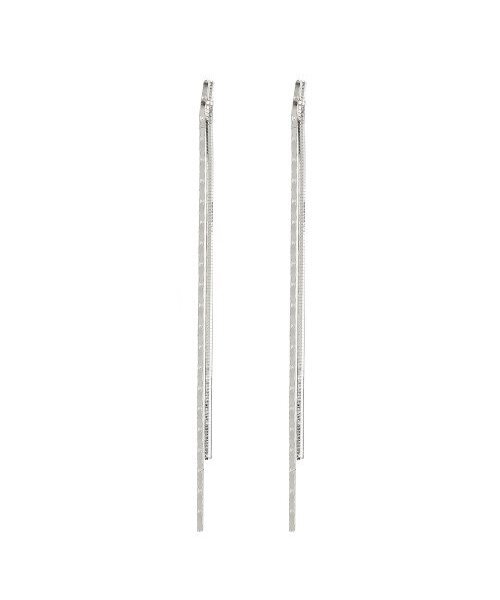 CHARMY(チャミ)の「925 silver double drop earrings(ピアス(両耳用)・レディース・その他・FREE)」の3枚目の写真
