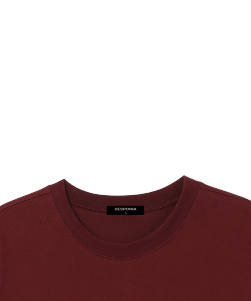OUSE(オウズ)の「ドッグビーダグ オーバーサイズ 半袖Tシャツ (DS006) ワイン(Tシャツ/カットソー・レディース・その他・SMALL/MEDIUM/LARGE/X-LARGE/XX-LARGE)」の3枚目の写真