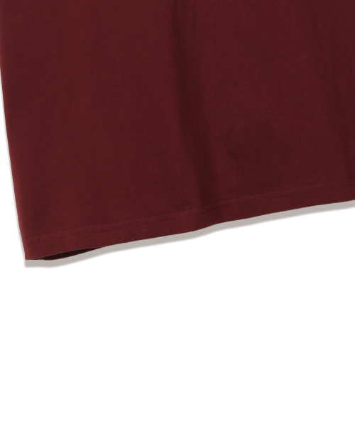 OUSE(オウズ)の「ドッグビーダグ オーバーサイズ 半袖Tシャツ (DS006) ワイン(Tシャツ/カットソー・レディース・その他・SMALL/MEDIUM/LARGE/X-LARGE/XX-LARGE)」の5枚目の写真