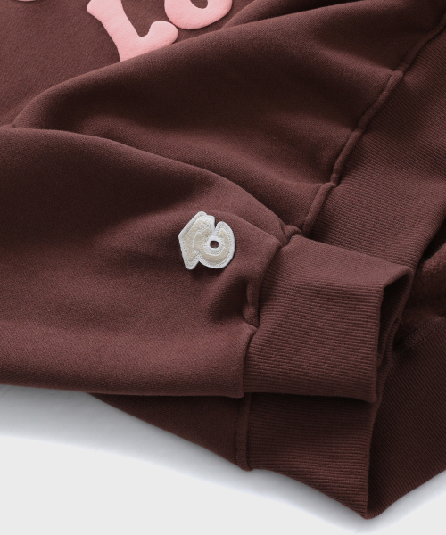CONCEPTCOLLEGE（コンセプトカレッジ）の「キャンパスラバー スウェットシャツ_ブラウン [男女共用]（スウェット・レディース・ブラウン・MEDIUM/LARGE）」の4枚目の写真