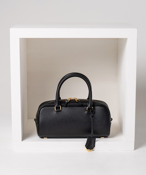 HAYNI（ヘイニ）の「Elliena エリーナ（ハンドバッグ・レディース・ブラック×ゴールド・FREE）」の5枚目の写真