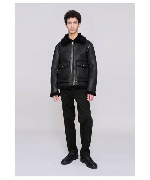 A.P.C.（アーペーセー）の「BLOUSON TOMMY（ブルゾン・メンズ・ブラック・98/M/XS）」の6枚目の写真