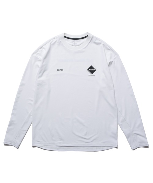 F.C.Real Bristol（エフシーレアルブリストル）の「AUTHENTIC L/S TOP（Tシャツ/カットソー・メンズ・ブラック/レッド/ホワイト/ブルー・SMALL/MEDIUM/LARGE/X-LARGE/XX-LARGE）」の2枚目の写真