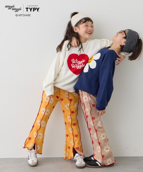 セール】【KIDS】【wigglewiggle】ユニセックス配色メロウジャガード微