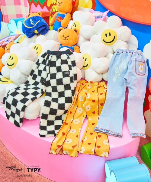 セール】【KIDS】【wigglewiggle】ユニセックス配色メロウジャガード微