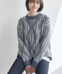 KATHARINE ROSS | 【PILLINI/ピリーニ】3Gダイヤジャガードプルオーバー(ニット/セーター)