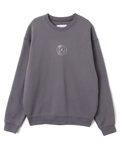 JORDAN BRAND(ジョーダンブランド)の「JORDAN BRAND M J HOOP FLEECE CREW PSG / ジョーダン ブランド フープ フリース L/S クルー PSG / NIKE【SP】(スウェット・メンズ・グレー・S/M/L/XL/XXL)」の1枚目の写真