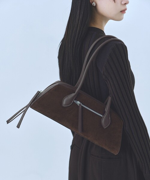 UNITED TOKYO(ユナイテッドトウキョウ)の「【WEB限定カラーあり!】Vegan Leather Shoulder Bag/冬服(ショルダーバッグ・レディース・マルチ/ブラック/ブラウン・FREE)」の5枚目の写真