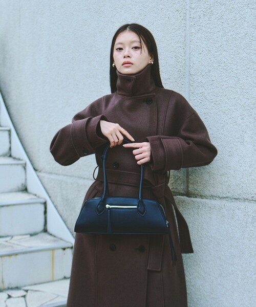 UNITED TOKYO(ユナイテッドトウキョウ)の「【WEB限定カラーあり!】Vegan Leather Shoulder Bag/冬服(ショルダーバッグ・レディース・マルチ/ブラック/ブラウン・FREE)」の8枚目の写真