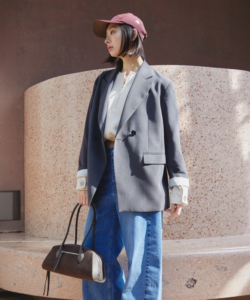 UNITED TOKYO(ユナイテッドトウキョウ)の「Vegan Leather Shoulder Bag|春服/ショルダーバッグ(ショルダーバッグ・レディース・マルチ/ブラック/ブラウン・FREE)」の17枚目の写真