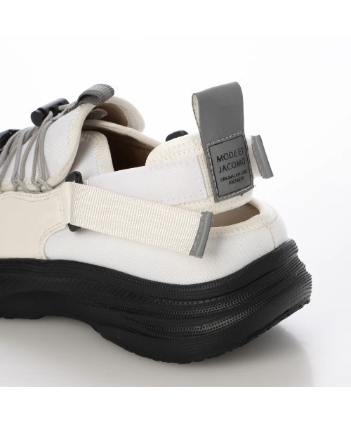 Mode et Jacomo（モードエジャコモ）の「【２WAY】コードストッパースニーカー（スニーカー・レディース・ブラック/ホワイト/ブルー系その他/ホワイト系その他2・22.5cm/23cm/23.5cm/24cm/24.5cm）」の14枚目の写真