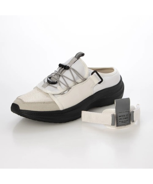 Mode et Jacomo（モードエジャコモ）の「【２WAY】コードストッパースニーカー（スニーカー・レディース・ブラック/ホワイト/ブルー系その他/ホワイト系その他2・22.5cm/23cm/23.5cm/24cm/24.5cm）」の15枚目の写真