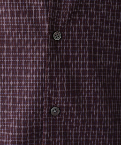 GLOBAL WORK（グローバルワーク）の「お手入れらくらくシャツ/601041（シャツ/ブラウス・メンズ・オフホワイト/チャコールグレー/レッド系8/ネイビー系4・SMALL/MEDIUM/LARGE/X-LARGE）」の19枚目の写真