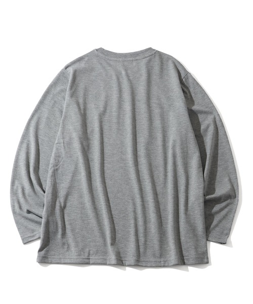 Disney(ディズニー)の「【Disney/ディズニー】ミッキーマウス カレッジロゴ アソートプリント 天竺ロンT(Tシャツ/カットソー・レディース・ベージュ/オートミール/カーキ/杢グレー・M/L)」の16枚目の写真