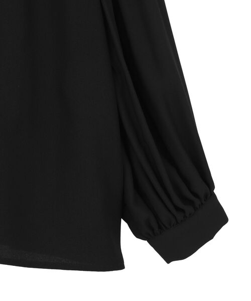 Green　Parks（グリーンパークス）の「O.袖プリーツブラウス（シャツ/ブラウス・レディース・サックスブルー/ブラック/ホワイト系その他2・FREE）」の18枚目の写真