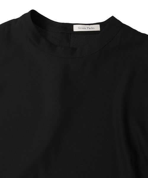 Green　Parks（グリーンパークス）の「O.袖プリーツブラウス（シャツ/ブラウス・レディース・サックスブルー/ブラック/ホワイト系その他2・FREE）」の20枚目の写真