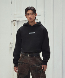 ONRIDPROJECT（オンリードプロジェクト）の「メンズエッセンシャルクロップフードパーカー - ブラック（パーカー）」