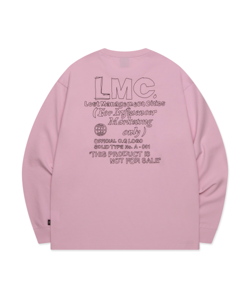 LMCの「FN DOODLE LONG SLV TEE indi pink(Tシャツ/カットソー・レディース・その他・S/M/L/XL)」の1枚目の写真