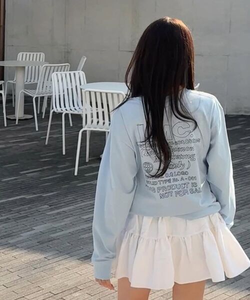 LMCの「FN DOODLE LONG SLV TEE indi pink(Tシャツ/カットソー・レディース・その他・S/M/L/XL)」の4枚目の写真