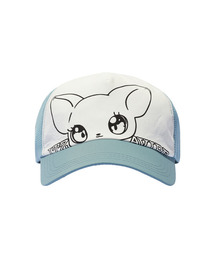 ITZAVIBE（イッザバイブ）の「CAT MONSTER TRUCKER CAP - SKYBLUE（キャップ）」