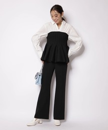 JUSGLITTY | ベーシック美脚パンツ(その他パンツ)