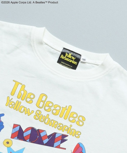 The Beatles(ザビートルズ)の「【The Beatles】別注プリントTシャツ(Tシャツ/カットソー・キッズ・ブラック/ホワイト・80/90/100/110/120/130/140/150)」の11枚目の写真