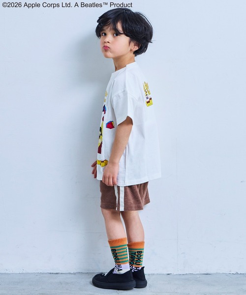 The Beatles(ザビートルズ)の「【The Beatles】別注プリントTシャツ(Tシャツ/カットソー・キッズ・ブラック/ホワイト・80/90/100/110/120/130/140/150)」の9枚目の写真