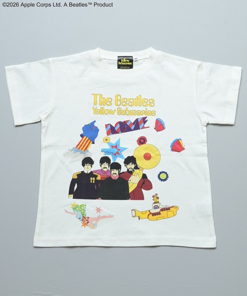 The Beatles(ザビートルズ)の「【The Beatles】別注プリントTシャツ(Tシャツ/カットソー・キッズ・ブラック/ホワイト・80/90/100/110/120/130/140/150)」の5枚目の写真