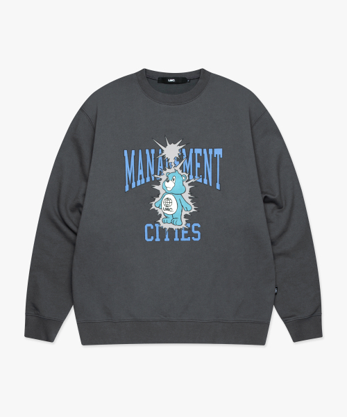 LMCの「THUNDER BEAR SWEATSHIRT charcoal(スウェット・レディース・その他・S/M/L/XL)」の11枚目の写真