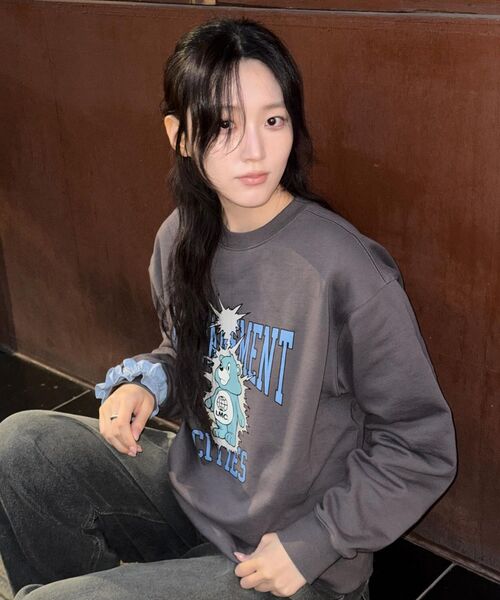 LMCの「THUNDER BEAR SWEATSHIRT charcoal(スウェット・レディース・その他・S/M/L/XL)」の8枚目の写真