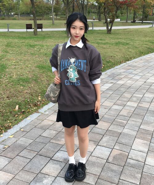 LMCの「THUNDER BEAR SWEATSHIRT charcoal(スウェット・レディース・その他・S/M/L/XL)」の9枚目の写真