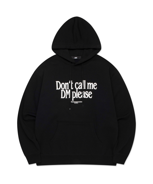 DM PLEASE — худи чёрный