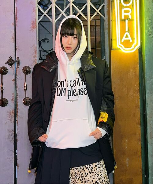 LMCの「DM PLEASE HOODIE black(パーカー・レディース・その他・S/M/L/XL)」の6枚目の写真