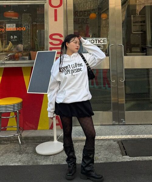 LMCの「DM PLEASE HOODIE black(パーカー・レディース・その他・S/M/L/XL)」の8枚目の写真