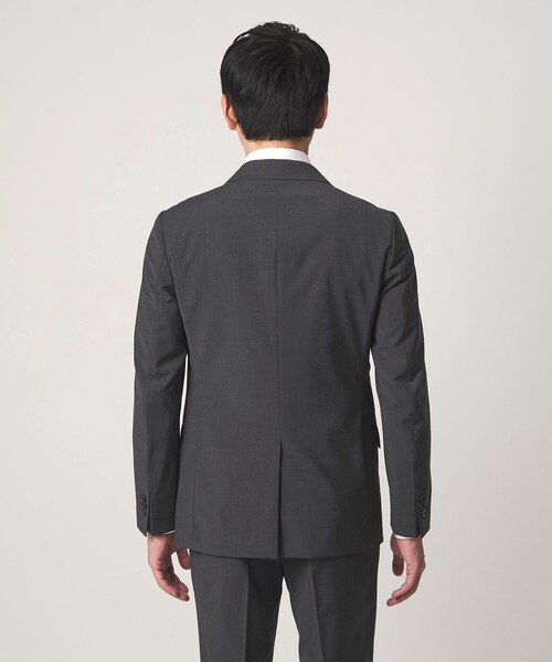 green label relaxing(グリーンレーベルリラクシング)の「A+ TWPU トロピカル無地 2B スリム セットアップ ジャケット -ウォッシャブル・ストレッチ-(スーツジャケット・メンズ・ブラック/ネイビー/ダークグレー/ロイヤルブルー/ダークブラウン・S/XXL/L/XL/M)」の13枚目の写真