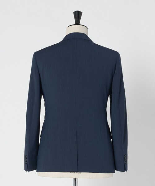 green label relaxing(グリーンレーベルリラクシング)の「A+ TWPU トロピカル無地 2B スリム セットアップ ジャケット -ウォッシャブル・ストレッチ-(スーツジャケット・メンズ・ブラック/ネイビー/ダークグレー/ロイヤルブルー/ダークブラウン・S/XXL/L/XL/M)」の15枚目の写真