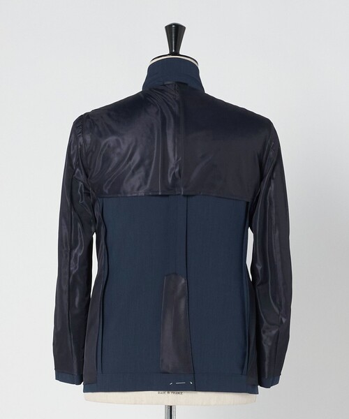 green label relaxing(グリーンレーベルリラクシング)の「A+ TWPU トロピカル無地 2B スリム セットアップ ジャケット -ウォッシャブル・ストレッチ-(スーツジャケット・メンズ・ブラック/ネイビー/ダークグレー/ロイヤルブルー/ダークブラウン・S/XXL/L/XL/M)」の22枚目の写真