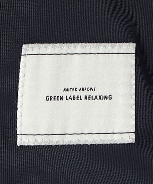 green label relaxing(グリーンレーベルリラクシング)の「A+ TWPU トロピカル無地 2B スリム セットアップ ジャケット -ウォッシャブル・ストレッチ-(スーツジャケット・メンズ・ブラック/ネイビー/ダークグレー/ロイヤルブルー/ダークブラウン・S/XXL/L/XL/M)」の11枚目の写真