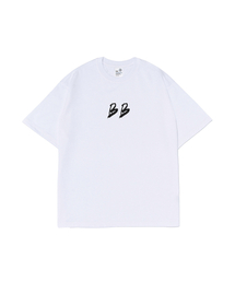 BLACK BRIAR（ブラックブライアー）の「BBタイポTシャツ（ホワイト）（Tシャツ/カットソー）」